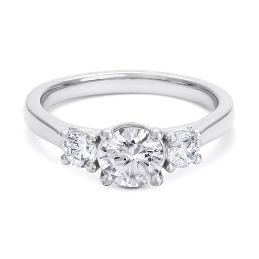 Fenia Maia labotatoriotimanttisormus yht. 1,05ct 18K valkokulta