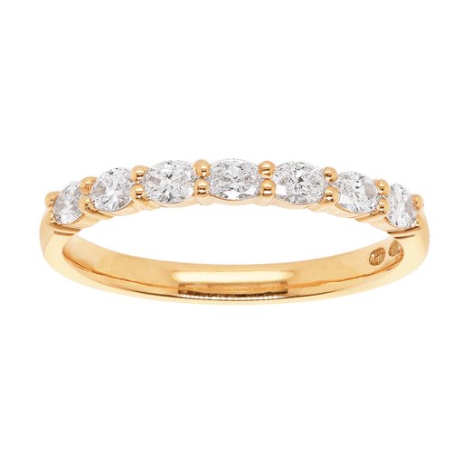 Princess Olivia timanttisormus yht. 0,35ct 14K keltakulta