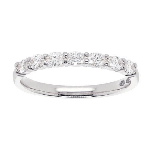 Princess Olivia timanttisormus yht. 0,35ct 14K valkokulta