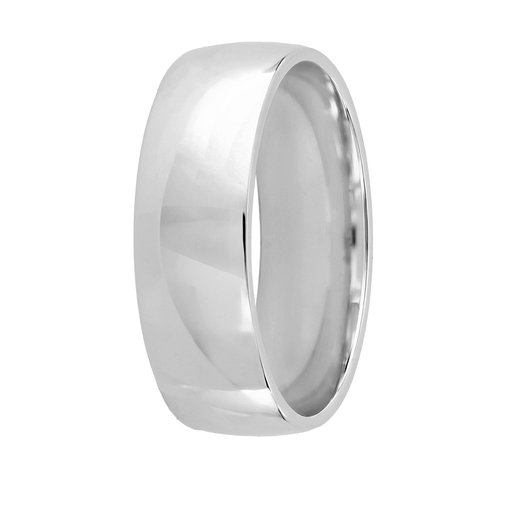 Story of love Santorini kihlasormus 6 mm 14k valkokulta