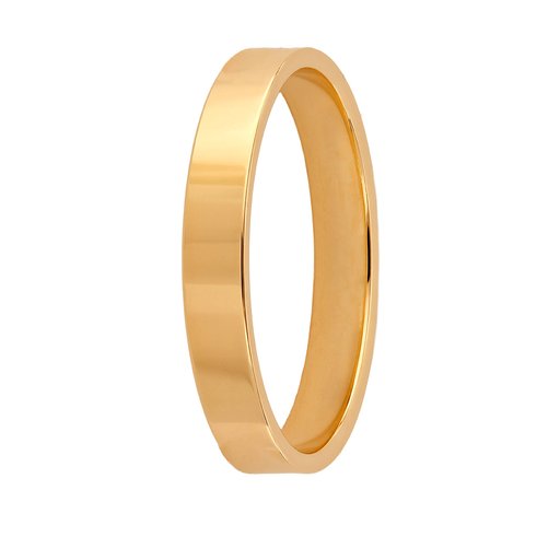 Story of love Mauritius kihlasormus 3 mm 14k keltakulta