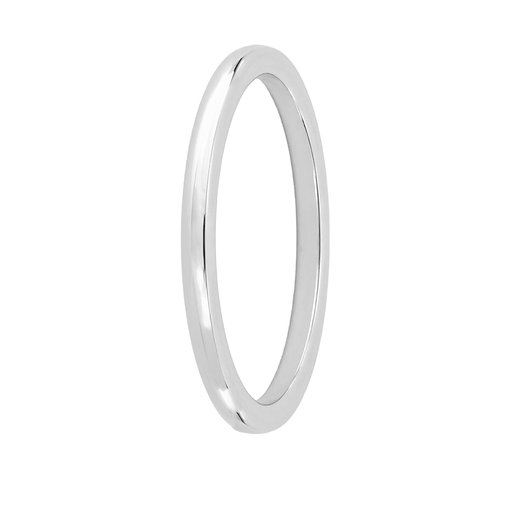 Story of love Madeira kihlasormus 1,6 mm 14k valkokulta