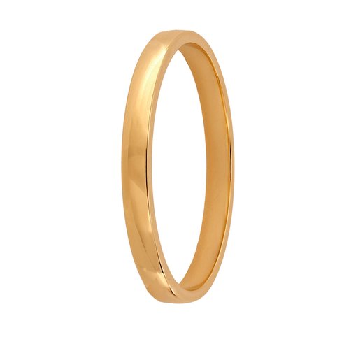Story of love Santorini 2 mm 14k keltakulta