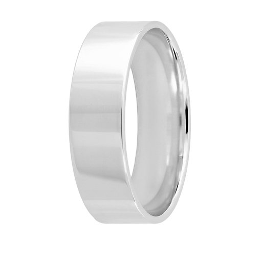 Story of love Mauritius kihlasormus 6 mm 14k valkokulta