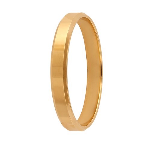 Story of love Tahiti kihlasormus 3 mm 14k keltakulta