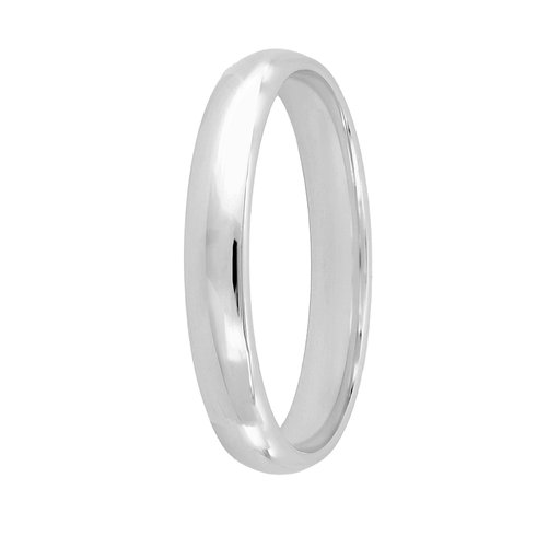 Story of love Corsica kihlasormus 3 mm 18k valkokulta