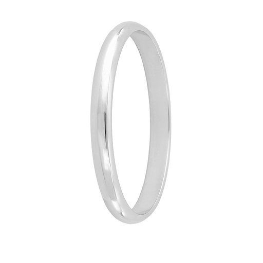 Story of love Corsica kihlasormus 2 mm 18k valkokulta