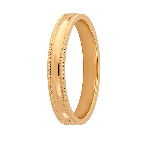 Story of Love Maldives kihlasormus 3 mm 18k keltakulta