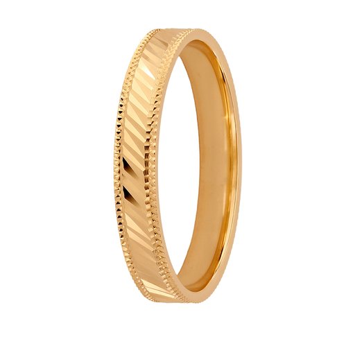 Story of love Maui kihlasormus 3 mm 18k keltakulta