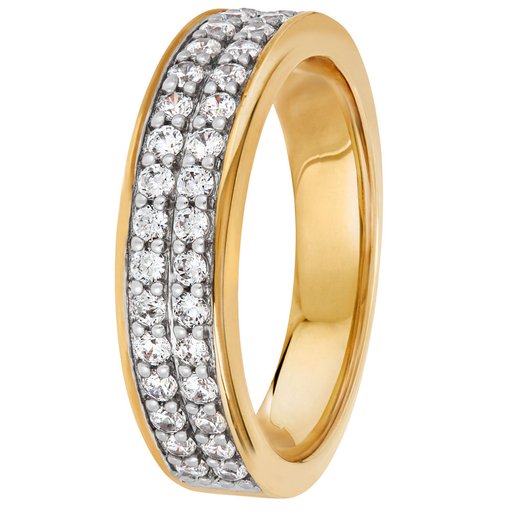 Story of Love Toronto timanttisormus yht. 0,50ct 14K keltakulta