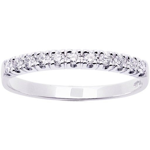 Princess Claire timanttisormus yht. 0,22ct 14K valkokulta