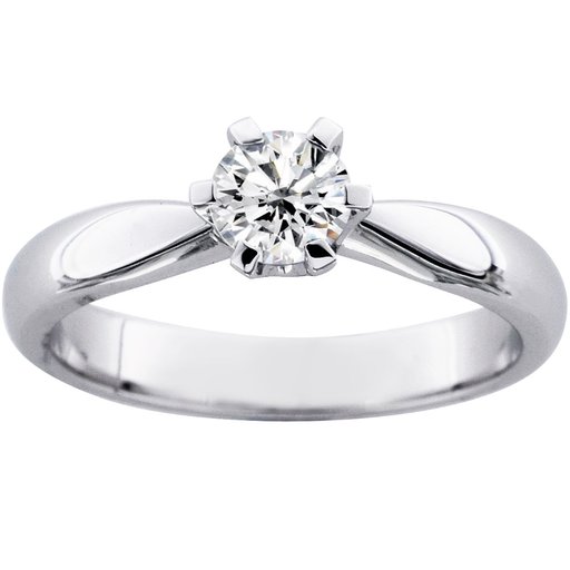 Princess Belle timanttisormus 0,50ct 14K valkokulta