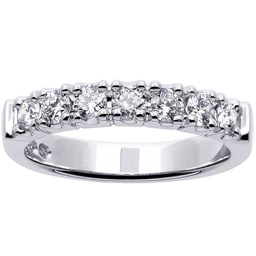 Princess Alexandra timanttisormus yht. 0,70ct 14K valkokulta