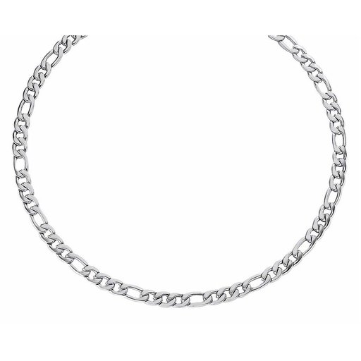 Steel4U teräskaulakoru, figaro 7mm 50cm