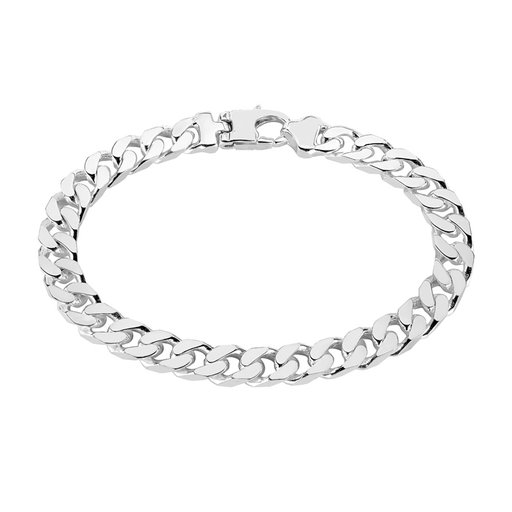 Hopeinen ranneketju, panssari 8mm 19cm