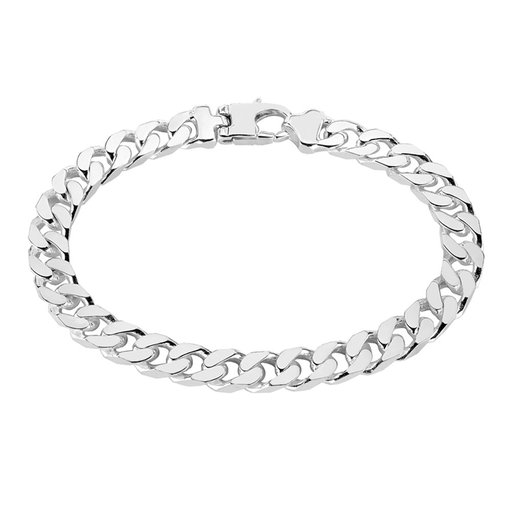 Hopeinen ranneketju, panssari 8mm 21cm