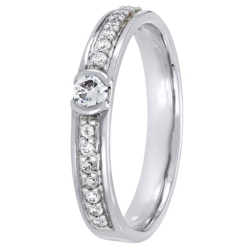 Story of Love Athen timanttisormus yht. 0,21ct 14K valkokulta