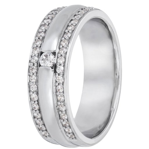 Story of Love Split timanttisormus 0,31ct valkokulta