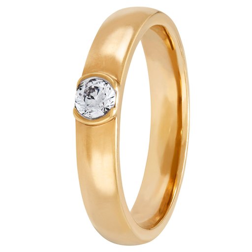 Story of Love Dublin timanttisormus yht. 0,15ct 14K keltakulta