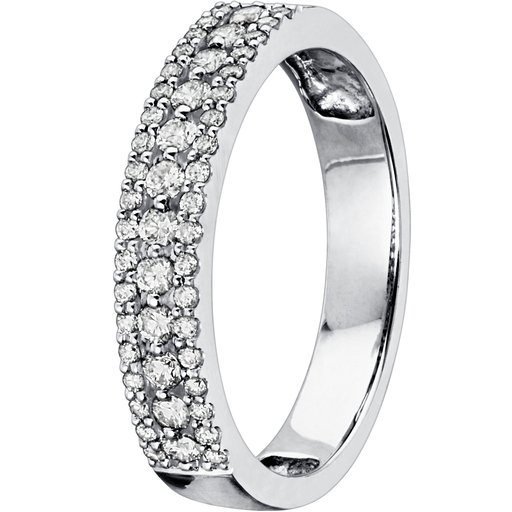 Story of Love Lausanne timanttisormus yht. 0,43ct 14K valkokulta
