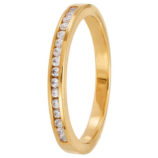 Story of Love Milan timanttisormus yht. 0,15ct 14K keltakulta