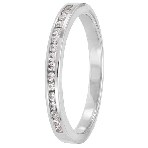 Story of Love Milan timanttisormus yht. 0,15ct 14K valkokulta