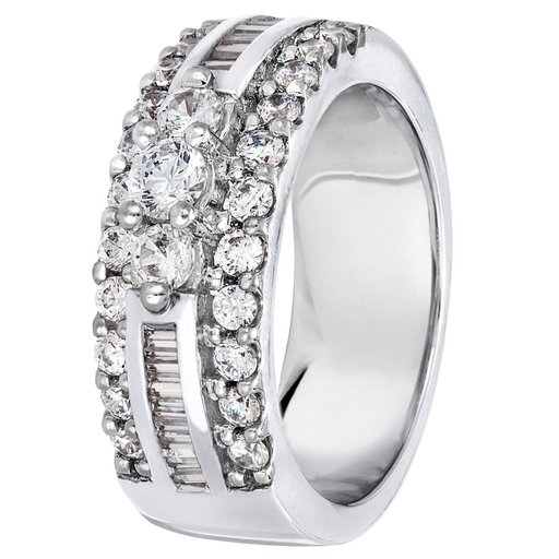 Story of Love Las Vegas timanttisormus yht. 1,03ct 14K valkokulta