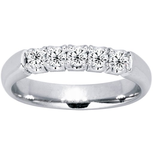 Princess Estelle timanttisormus 0,35ct valkokulta