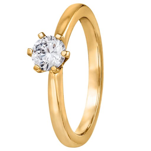 Story of Love Rome timanttisormus 0,50ct 18K keltakulta