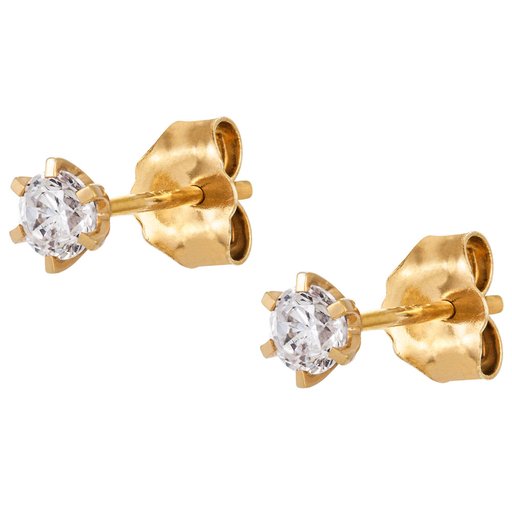 Story of Love Rome timanttikorvakorut yht. 0,30ct 18K keltakulta