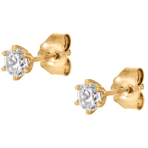 Story of Love Rome timanttikorvakorut yht. 0,40ct 18K keltakulta