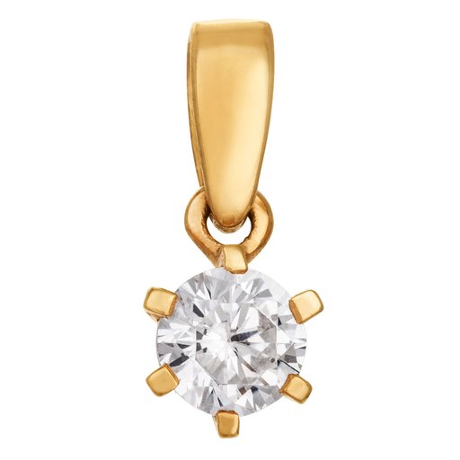 Story of Love Rome timanttiriipus 0,20ct 18K keltakulta