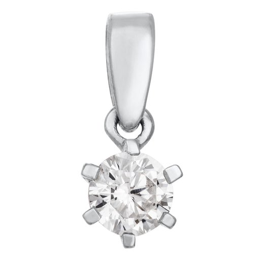 Story of Love Rome timanttiriipus 0,20ct 18K valkokulta