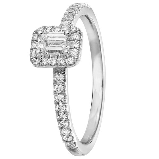 Story of Love Los Angeles timanttisormus yht. 0,50ct 14K valkokulta