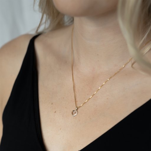 Timanttiriipus yht. 0,05ct 14K keltakulta