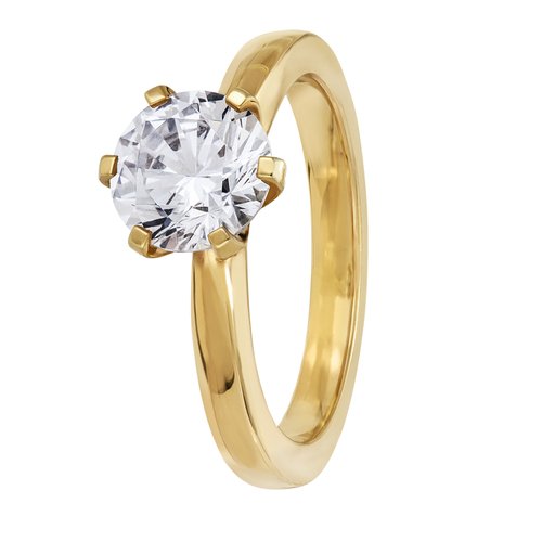 Story of Love Rome timanttisormus 1,50ct 18K keltakulta