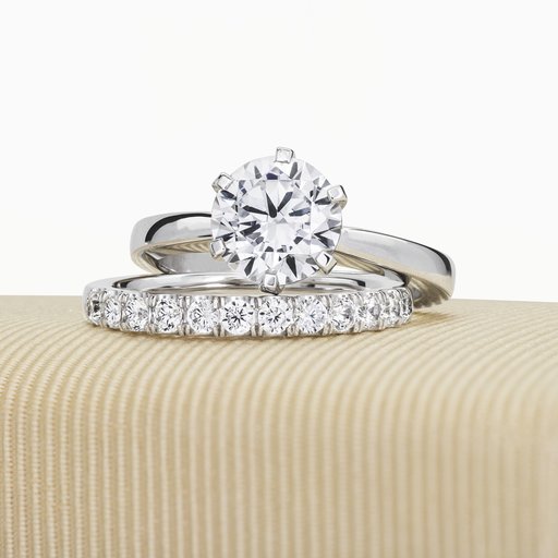Story of Love Rome timanttisormus 2,00ct 18K valkokulta