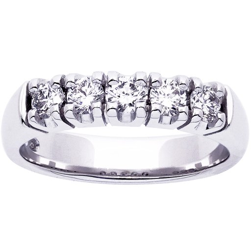 Princess Ulrika timanttisormus yht. 0,50ct 14K valkokulta