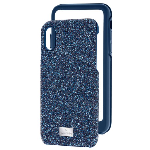 Swarovski High Smartphone Case with Bumper, Blue, iPhone X