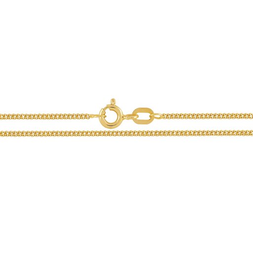 Kullattu hopeinen riipusketju, panssari 1,3mm 38cm