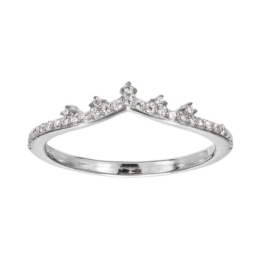 Hopeinen sormus, tiara