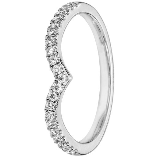 Story of Love Seville timanttisormus yht. 0,19ct 14K valkokulta