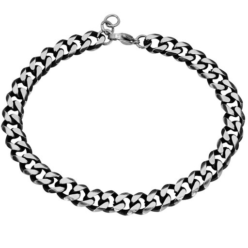 Steel4U teräsranneketju, tumma panssari 18,5 cm