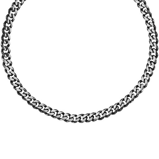Steel4U teräskaulaketju, tumma panssari 7mm 55cm