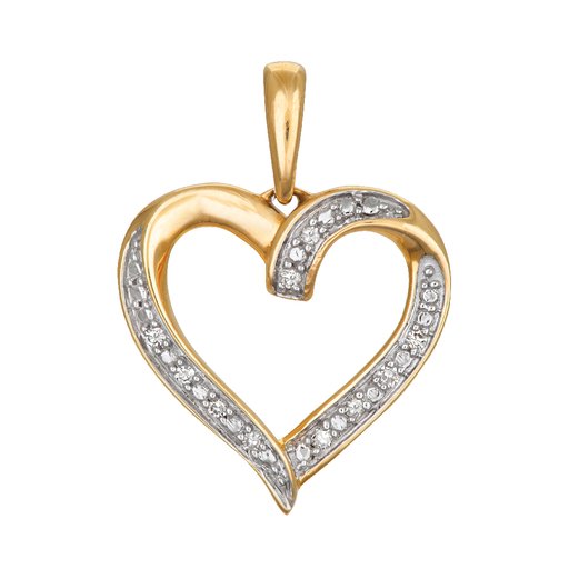 Timanttiriipus yht. 0,03ct 14K keltakulta