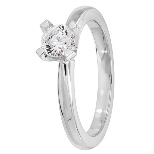 Story of Love Paris timanttisormus 0,50ct 18K valkokulta