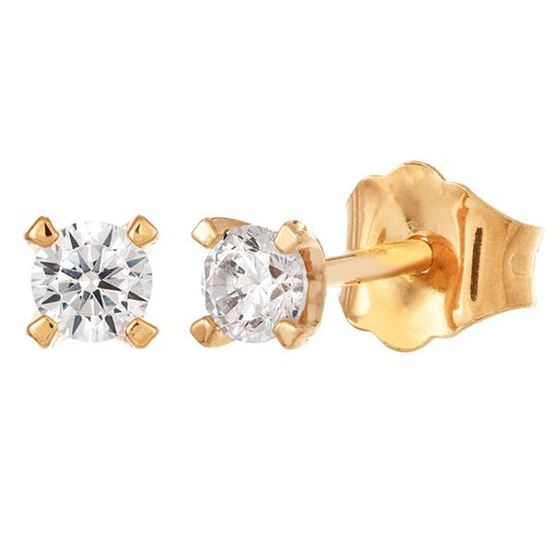 Story of Love Paris timanttikorvakorut yht. 0,20ct 18K kelta