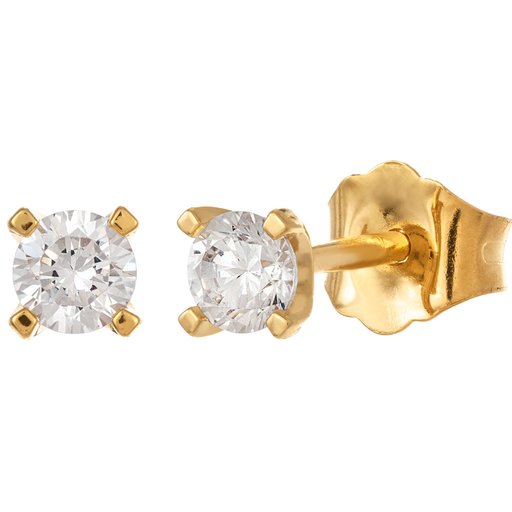 Story of Love Paris timanttikorvakorut yht. 0,25ct 18K kelta