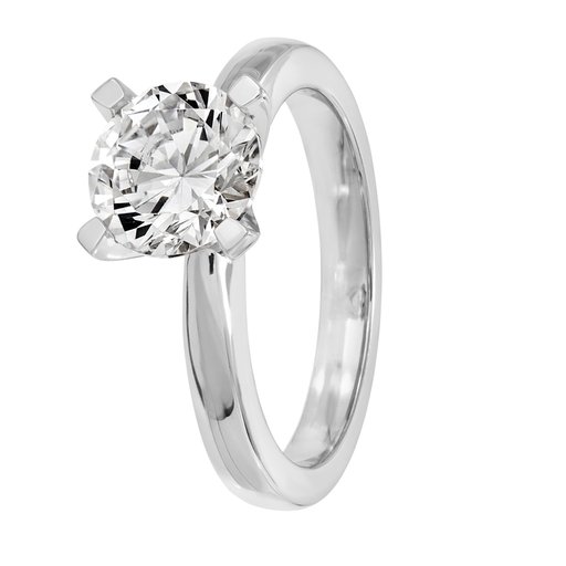 Story of Love Paris timanttisormus 2,00ct 18K valkokulta