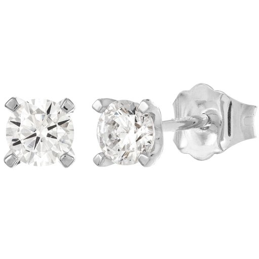 Story of Love Paris timanttikorvakorut yht. 0,50ct 18K valkokulta